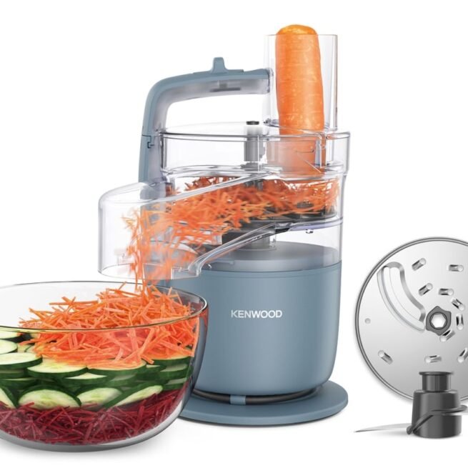 Processador de Alimentos KENWOOD MultiPro Go FDP22.130GY (1.3 L - 650 W - 4 acessórios)