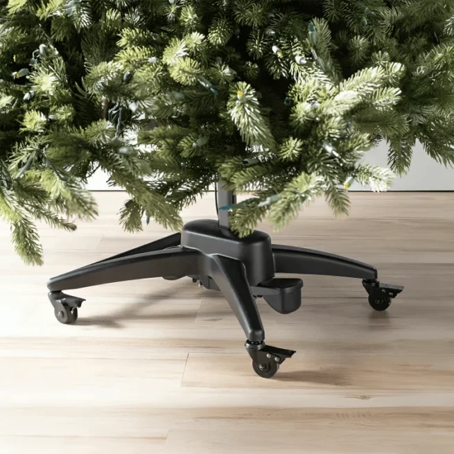 Árvore Natal VIDAXL artificial c/ 300 luzes LED, bolas e neve (210 cm)