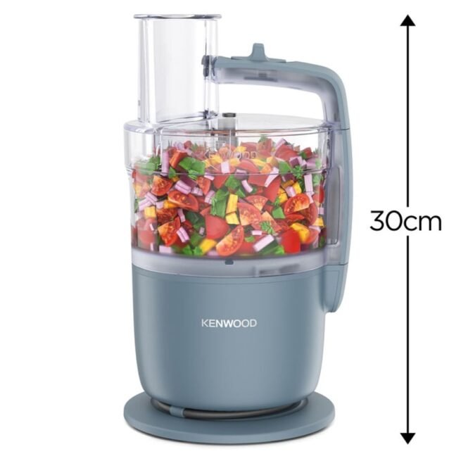 Processador de Alimentos KENWOOD MultiPro Go FDP22.130GY (1.3 L - 650 W - 4 acessórios)