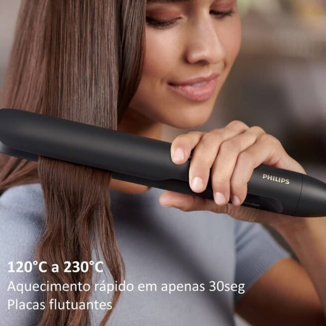 Alisador de Cabelo PHILIPS BHS510/00 (Cerâmica 120-230 °C)