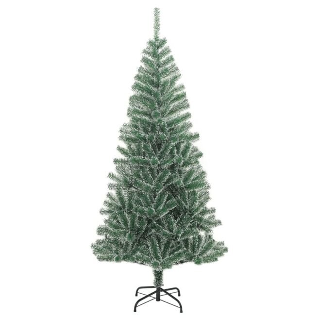 Árvore Natal VIDAXL artificial c/ 300 luzes LED, bolas e neve (210 cm)
