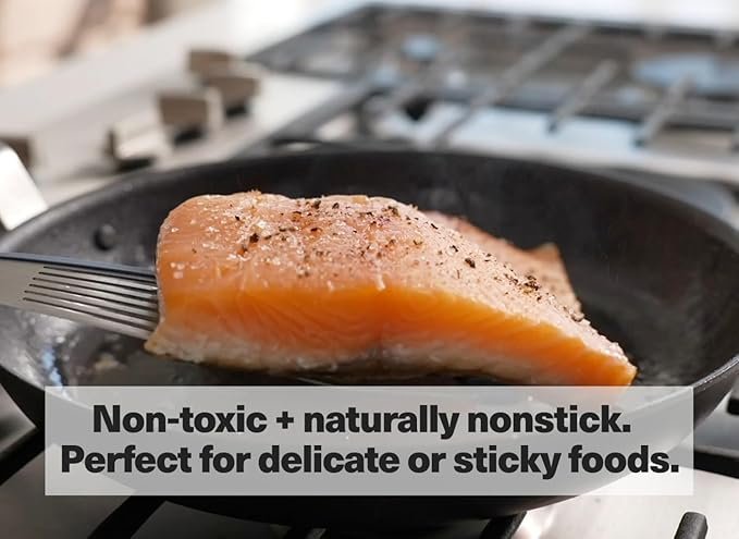 Misen Frigideira de aço carbono pré-temperada de 25cm